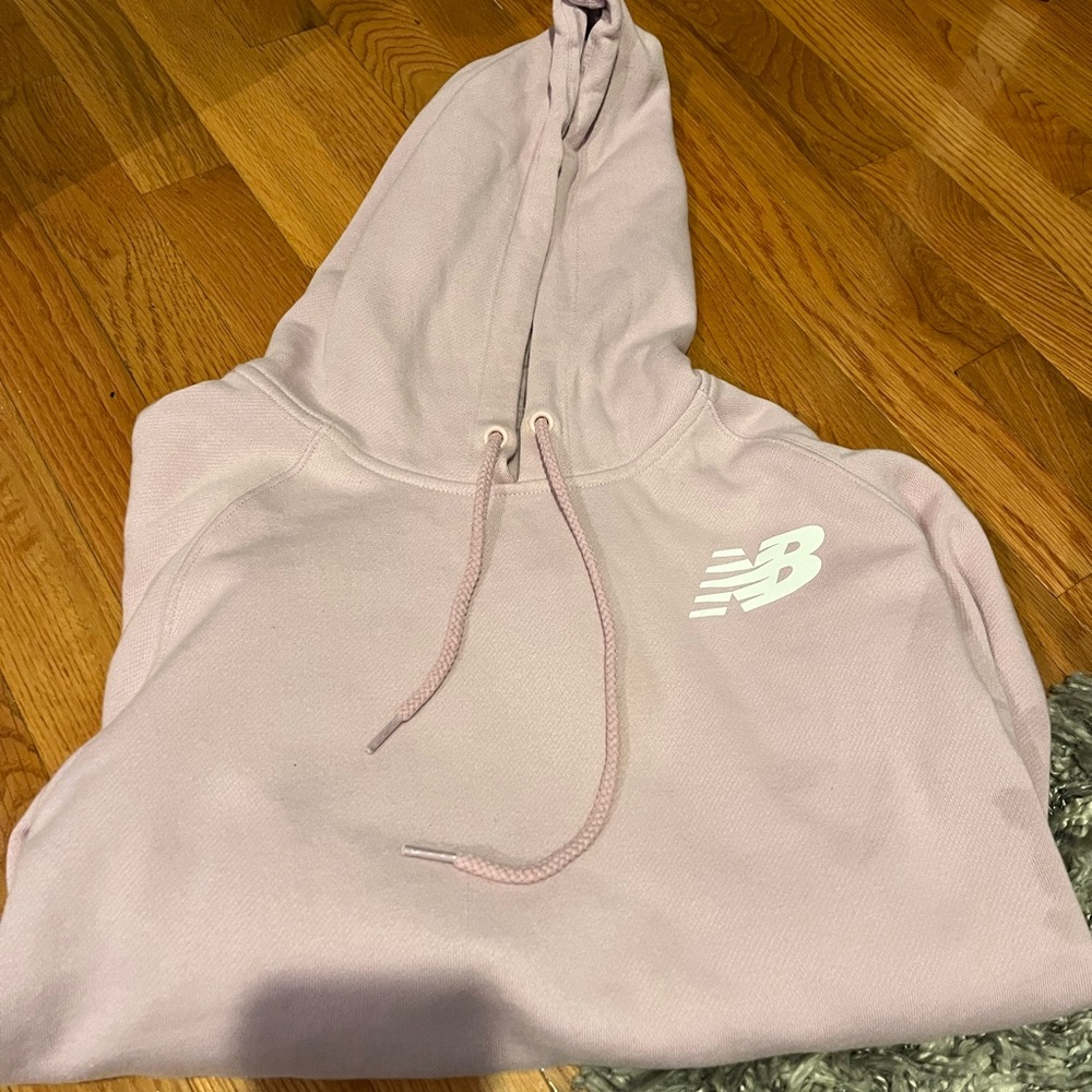 Pink New balanced hoodie size large